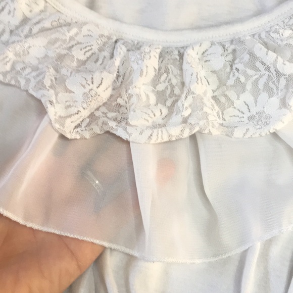 Girls size 7/8 Frilly polka dot Dress - Picture 4 of 8